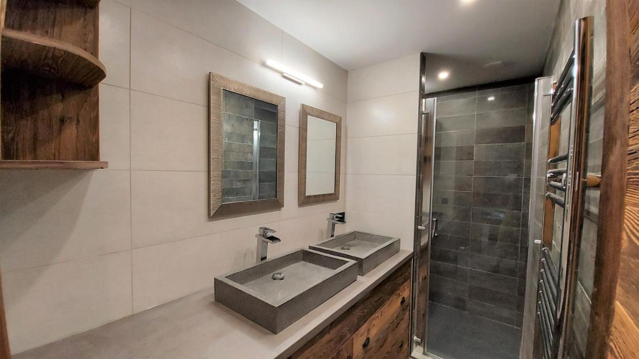 Chalet Serre Cambeou Piscine&Spa Сен-Шафре Экстерьер фото