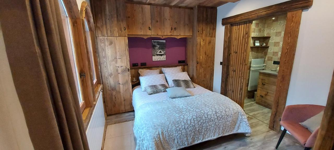 Chalet Serre Cambeou Piscine&Spa Сен-Шафре Экстерьер фото