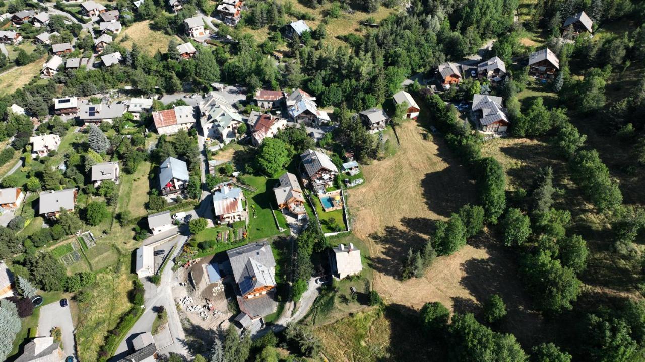Chalet Serre Cambeou Piscine&Spa Сен-Шафре Экстерьер фото